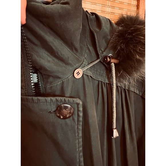 Vintage Ron Lee NY Oversize Sz Small Polyester Nylon Blend Coat Jacket - Picture 12 of 13